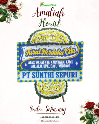 Papan Bunga Duka di 15 Ulu