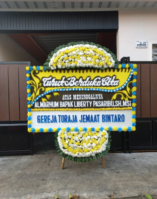 Papan Bunga Duka di 15 Ulu