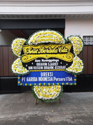 Papan Bunga Duka di 15 Ulu